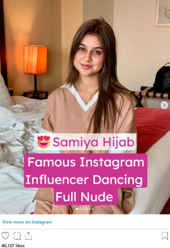 Samiya Hijab Original Viral Video Instagram Link , Influencer Samiya Hijab Leak Private Video Download Link