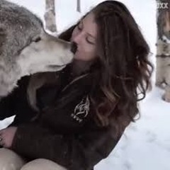Watch Two Wolf One Girl Viral Video Clips Original Link , 2 Wolf 1 Girl Tending Video Download